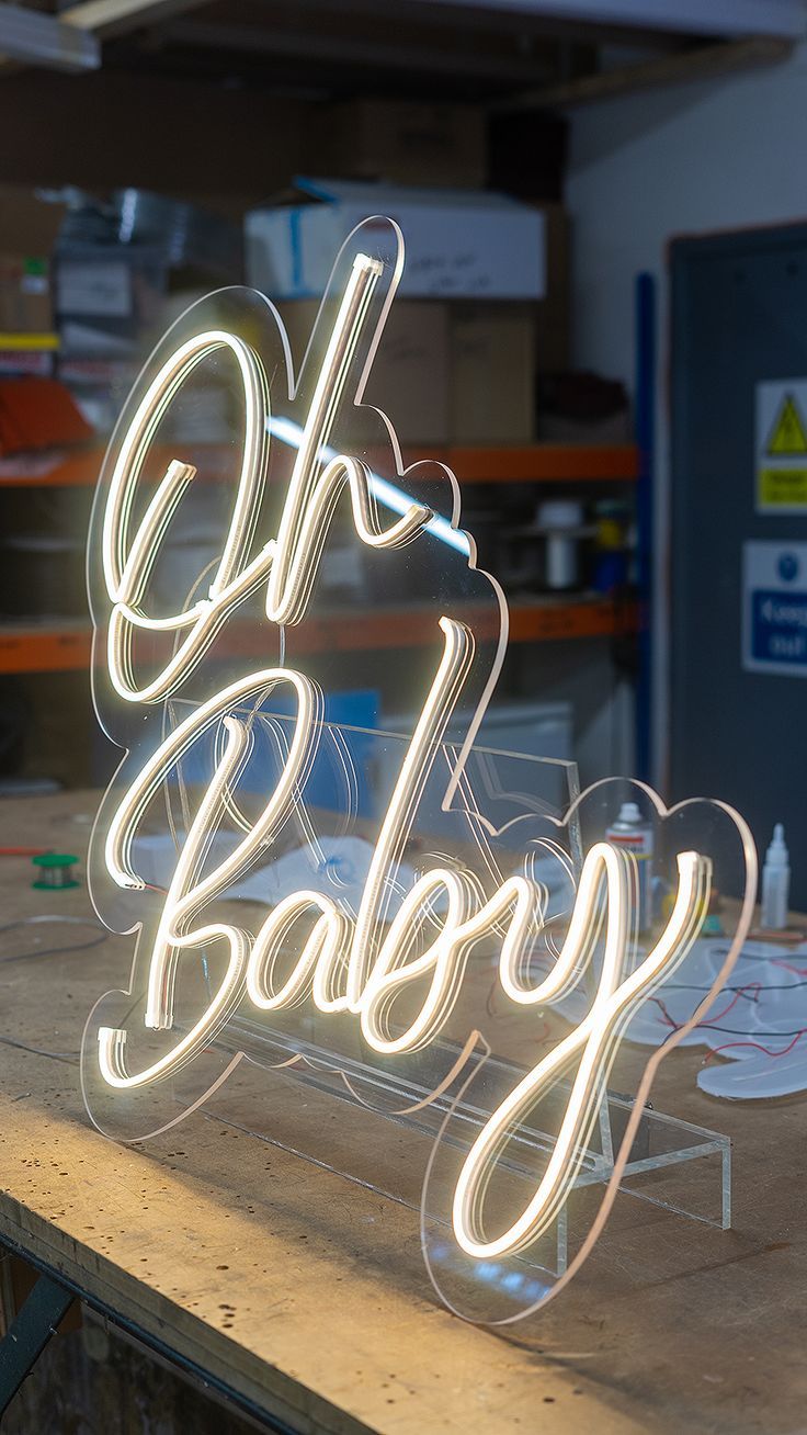Bespoke Neon Light Signs - Custom Text & Design Lighting